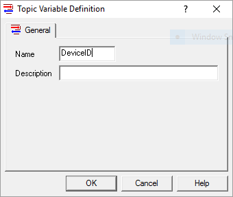 Creating a New OmniServer Topic Variable