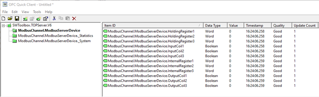 Tech Support Corner: Configuring TOP Server as a Modbus Device/Server