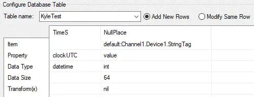 DataHub Configure Null
