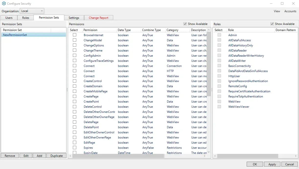 DataHub Permission Sets