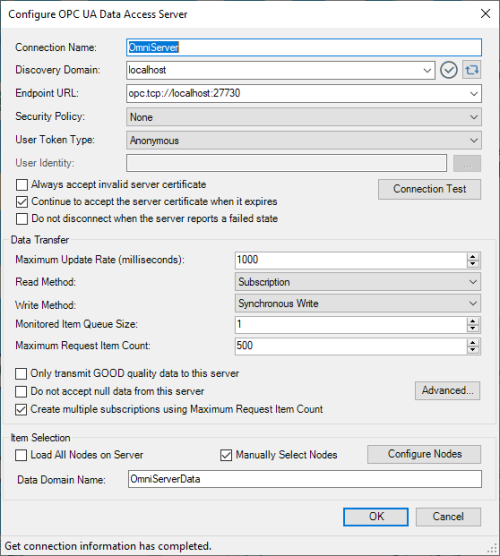 Screenshot_Configuring_OPCUA_Server_Connection