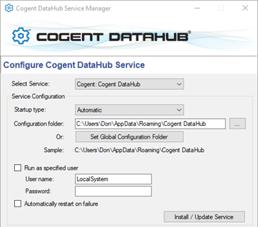 Screenshot_DataHub_Service_Manager_Settings