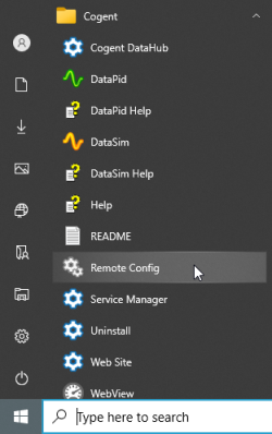 Screenshot_DataHub_Start_Remote_Config