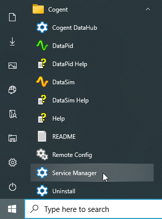 Screenshot_DataHub_Start_Service_Manager