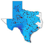 Graphic - Service map coverage for ERCOT