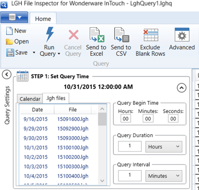 Screenshot - New LGH File View feature