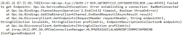 OPC Router Log File Error