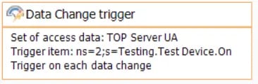 OPC Router Configured Data Change