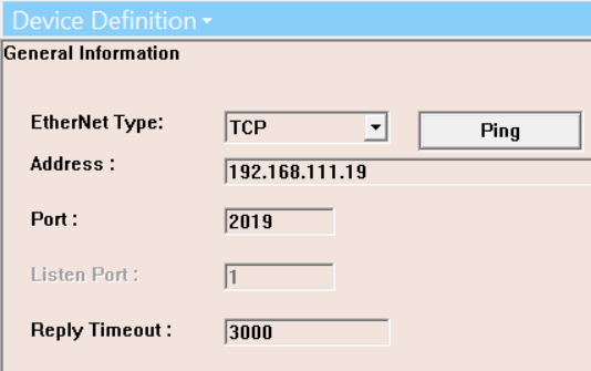 Screenshot - Defining TCP Server Converter in OmniServer