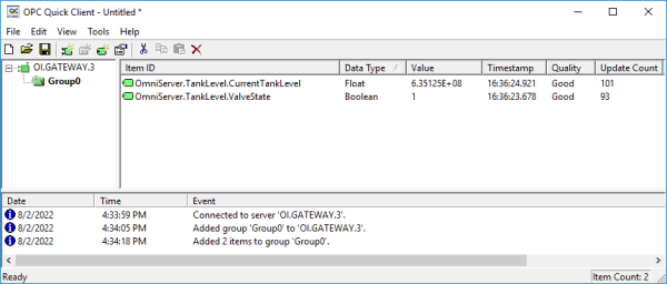 Screenshot_AVEVA_SMC_TestClient_OIGateway_OmniServer