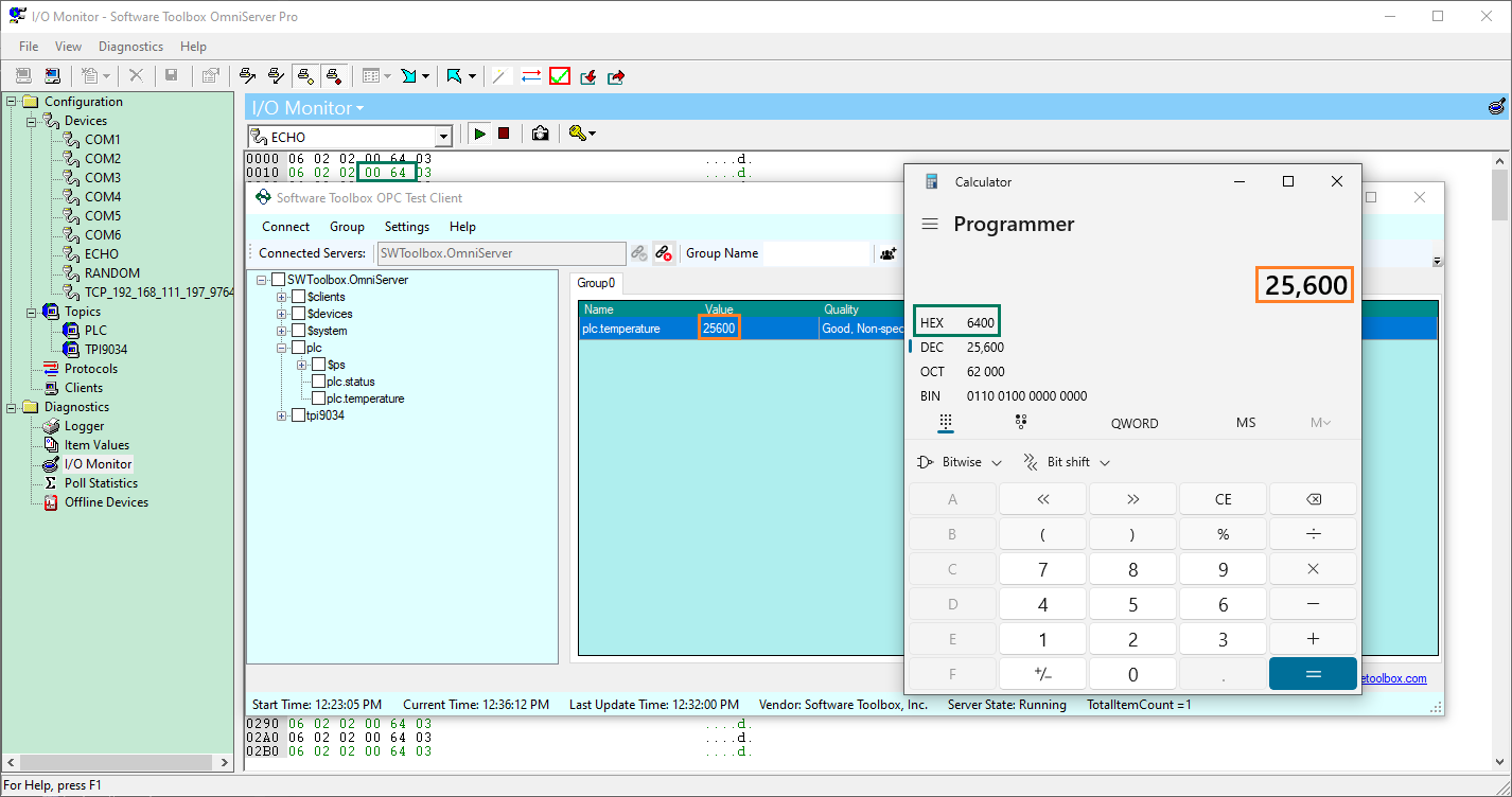 Did You Know? OmniServer Byte Order to Display Item Values Correctly