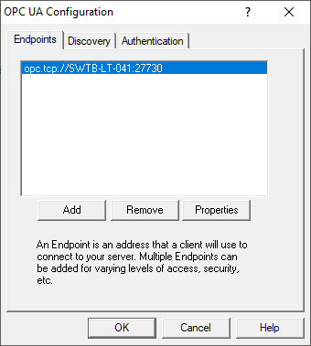 Screenshot_OmniServer_OPC_UA_Configuration_Endpoints
