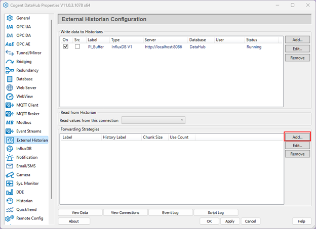 Tutorial: Fortify Data Integrity by Adding Store and Forward to PI Historian Logging