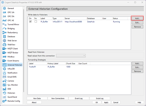Tutorial: Fortify Data Integrity by Adding Store and Forward to PI Historian Logging