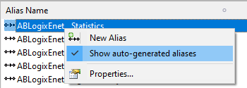 Screenshot - Option 3 for hiding auto-generated aliases in TOP Server