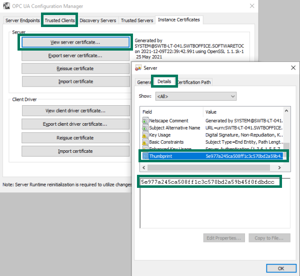 Screenshot_TOPServer_OPCUA_Server_Certificate_Details_Thumbprint