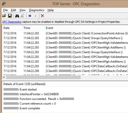 Troubleshooting Tool #5 - TOP Server OPC Diagnostics