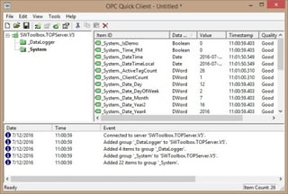 Troubleshooting Tool #1 - OPC Quick Client