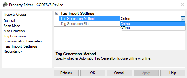 CODESYS Automatic Tag Generation in TOP Server