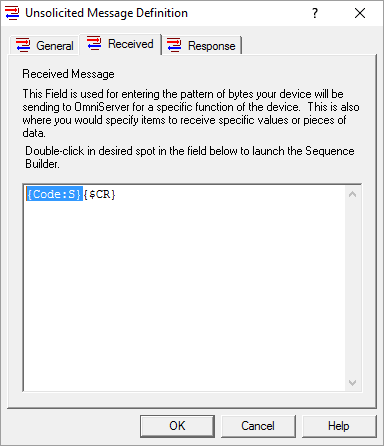 Screenshot - OmniServer Barcode with String Item Format