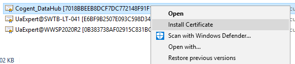 Screenshot_AVEVA_OPC_UA_Certificate_Install_1